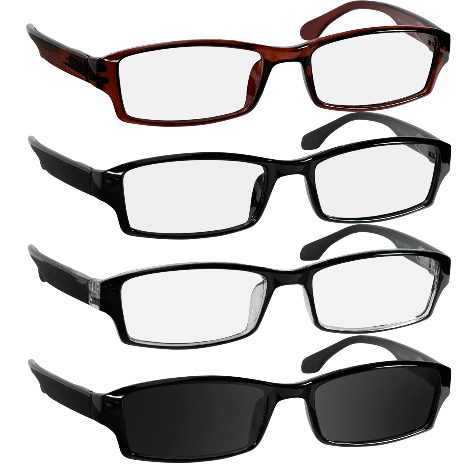 Reading Glasses Men and Women - Classic Readers Spring Hinge & Dura-Tight Screws
