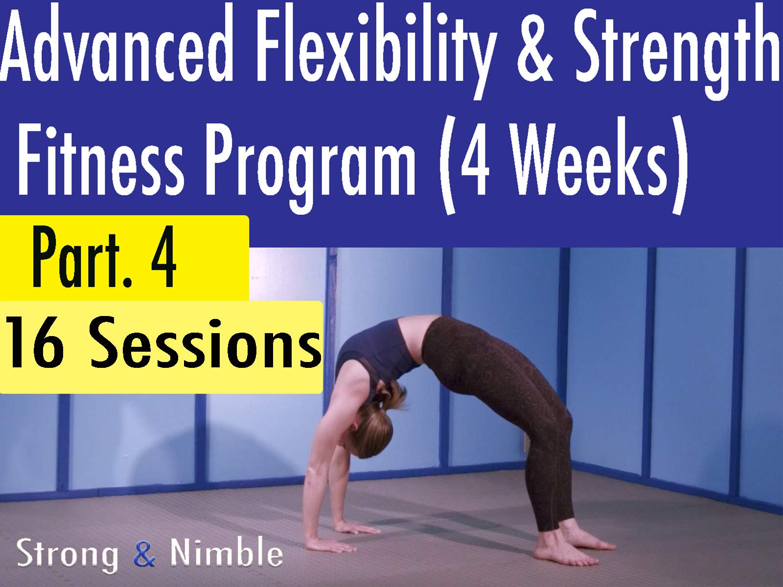 Advanced Flexibility & Strength Fitness Program (4 Weeks)