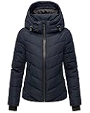 Women's Winter Jacket with Hood - Weather-Resistant - Quilted Puffer Coat - Samuiaa XVI XS-3XL