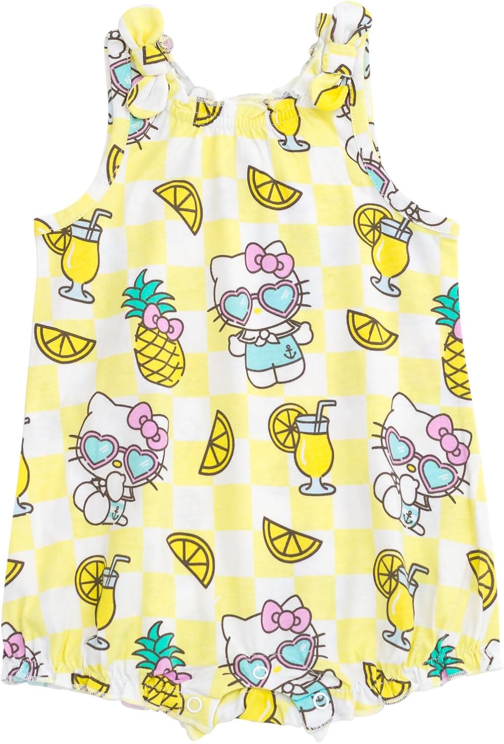 Hello Kitty Baby Girls Bubble Romper Newborn to Infant Sizes (Newborn – 24 Months)