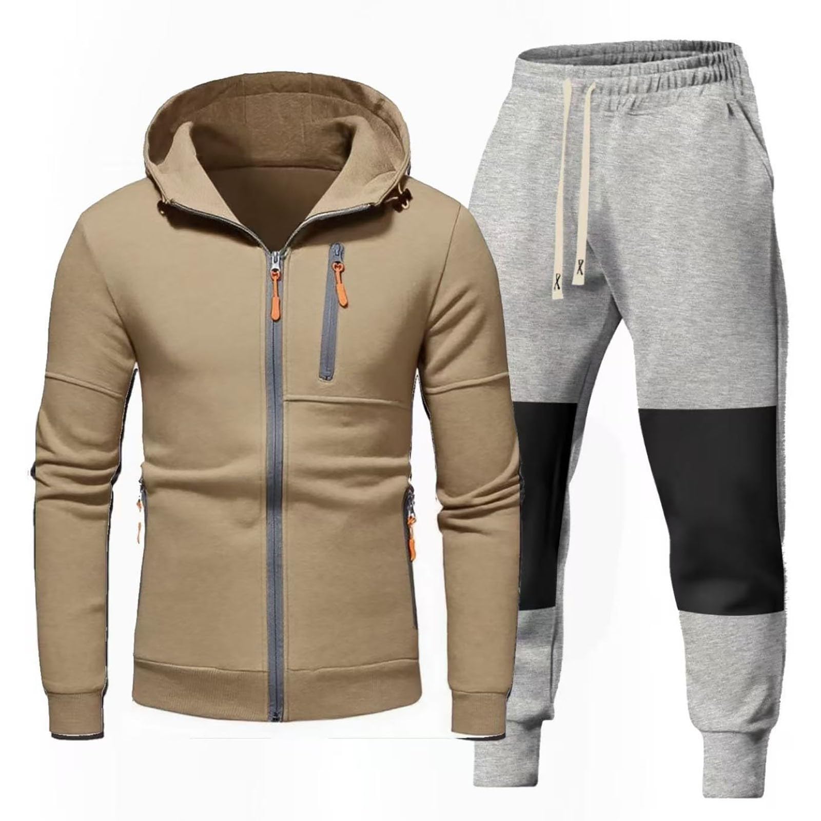 Ensemble de sport homme veste à capuche et pantalon pour vos séances de jogging
