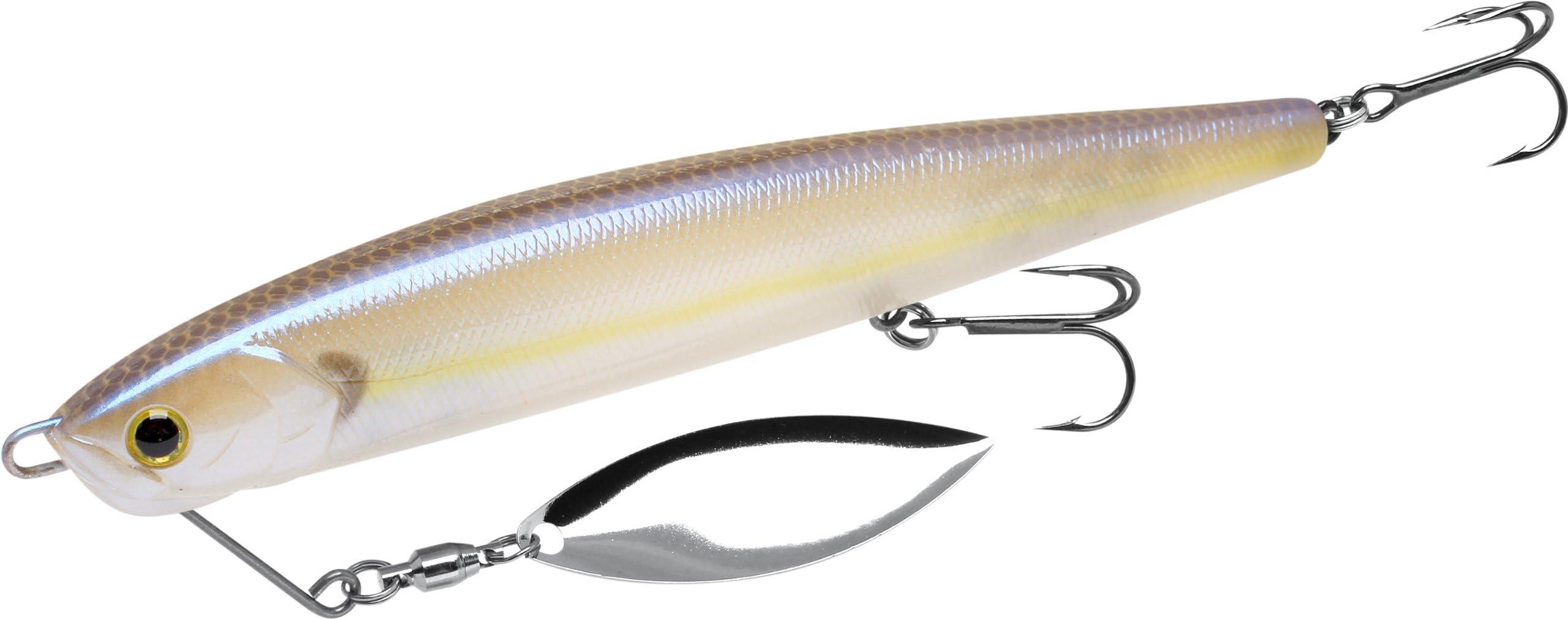 Lucky Craft BLCS110-250CRSD Blade Cross Bait, 4-1/2-Inch, 1/2-Ounce, Slow