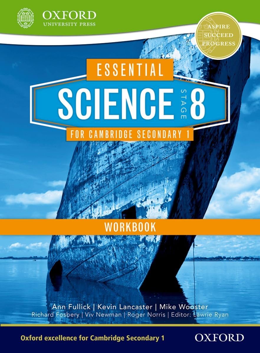 Essential Science for Cambridge Secondary 1- Stage 8 Workbook (CIE IGCSE Essential Series)