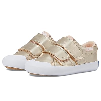 Keds Kids Courtney HL (Toddler/Little Kid) Girls Shoes Rosegold
