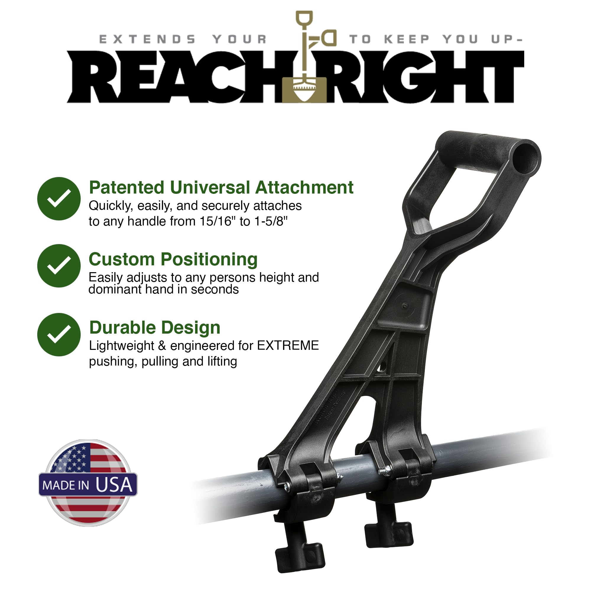 Reach Right - Maniglia assiale secondaria universale