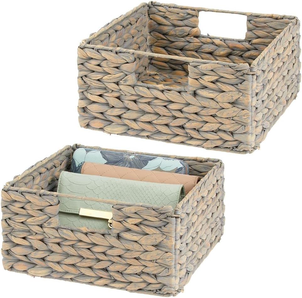 Set Di 2 Cestini In Giacinto D'acqua Beige Sadia | Maisons Du Monde - Foto 6