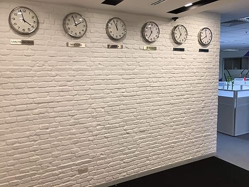 Miniatura 5 de Paneles de pared 3D FRP de ladrillo sintético para decoración de pared interior y exterior, diseño de ladrillo antiguo, paquete de 4 azulejos