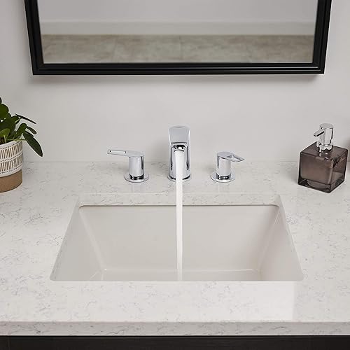 Miniatura 4 de GROHE 20225001 Bauloop, grifo de baño de tamaño M de 2 manijas de 8 pulgadas, 1.2 GPM, cromado