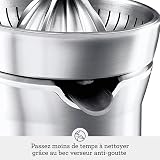 Sage - The Citrus Press Pro - Spremiagrumi, Frullatore - Alluminio Spazzolato - 5