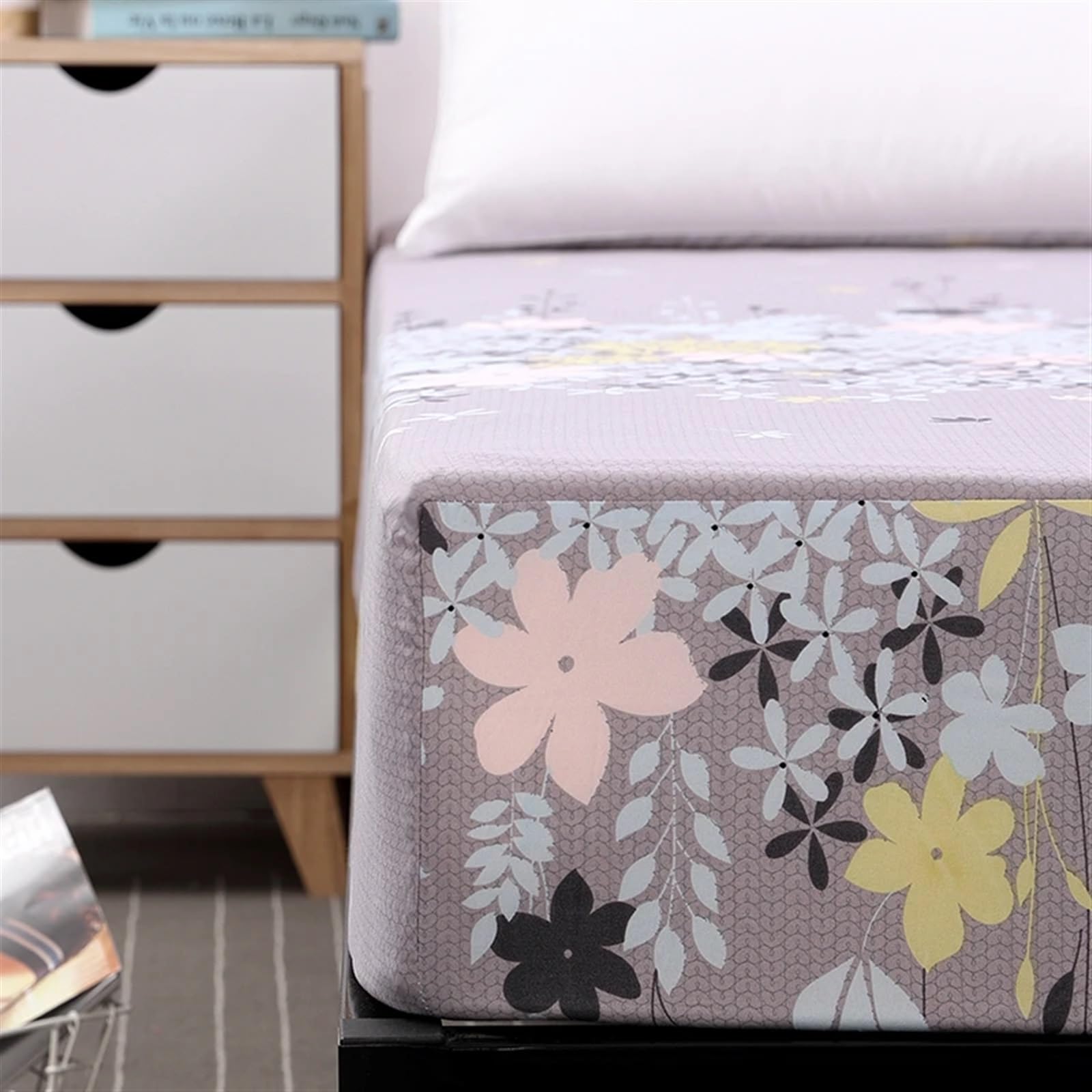 Protector Colchon Impermeable Classic Pattern Waterproof Mattress Protector