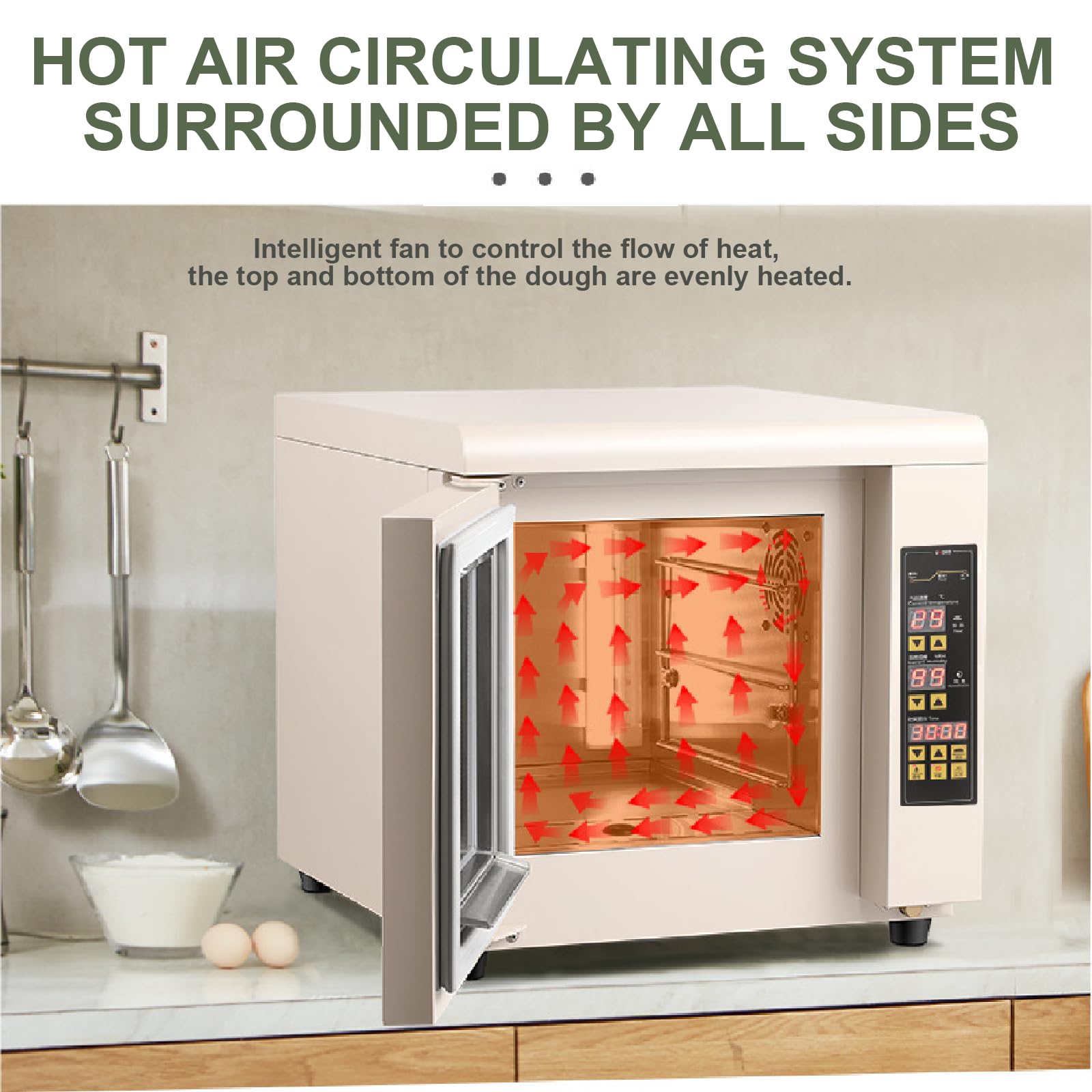 Bread Proofing Box 40L Professional - Adjustable Temperature & Humidity ...