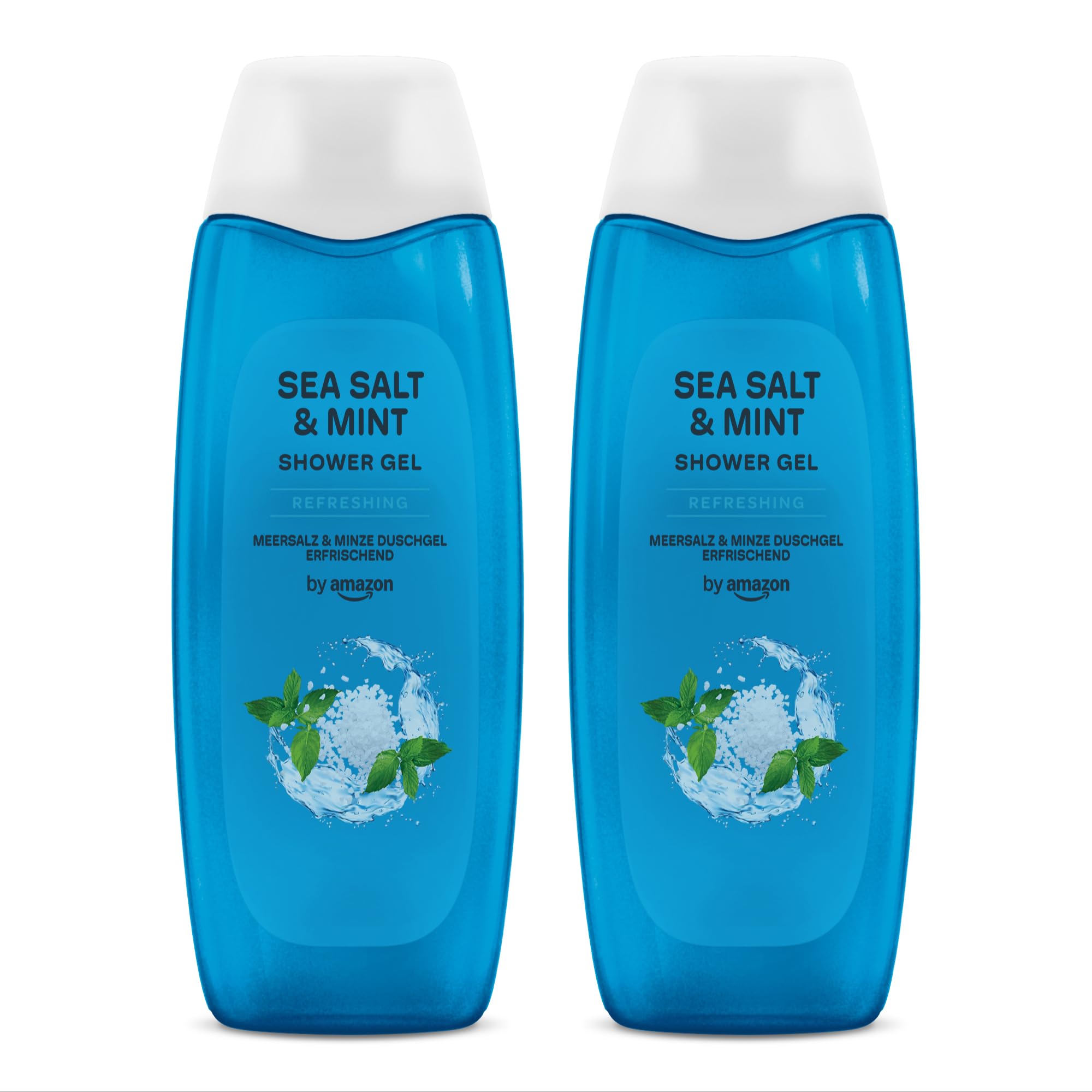 by Amazon Sea Salt & Mint Duschgel, 2 x 500 ml