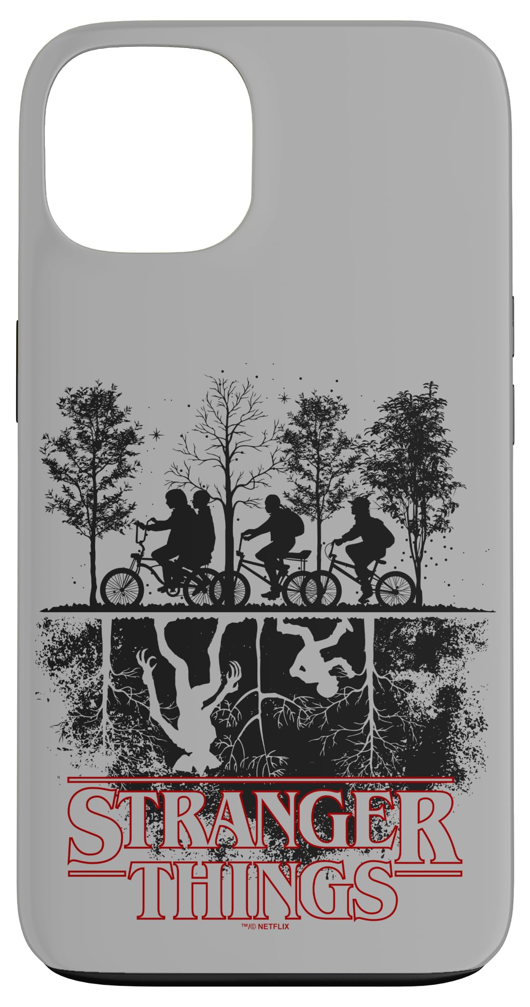 Stranger Things The Upside Down Silhouettes Case for iPhone 13