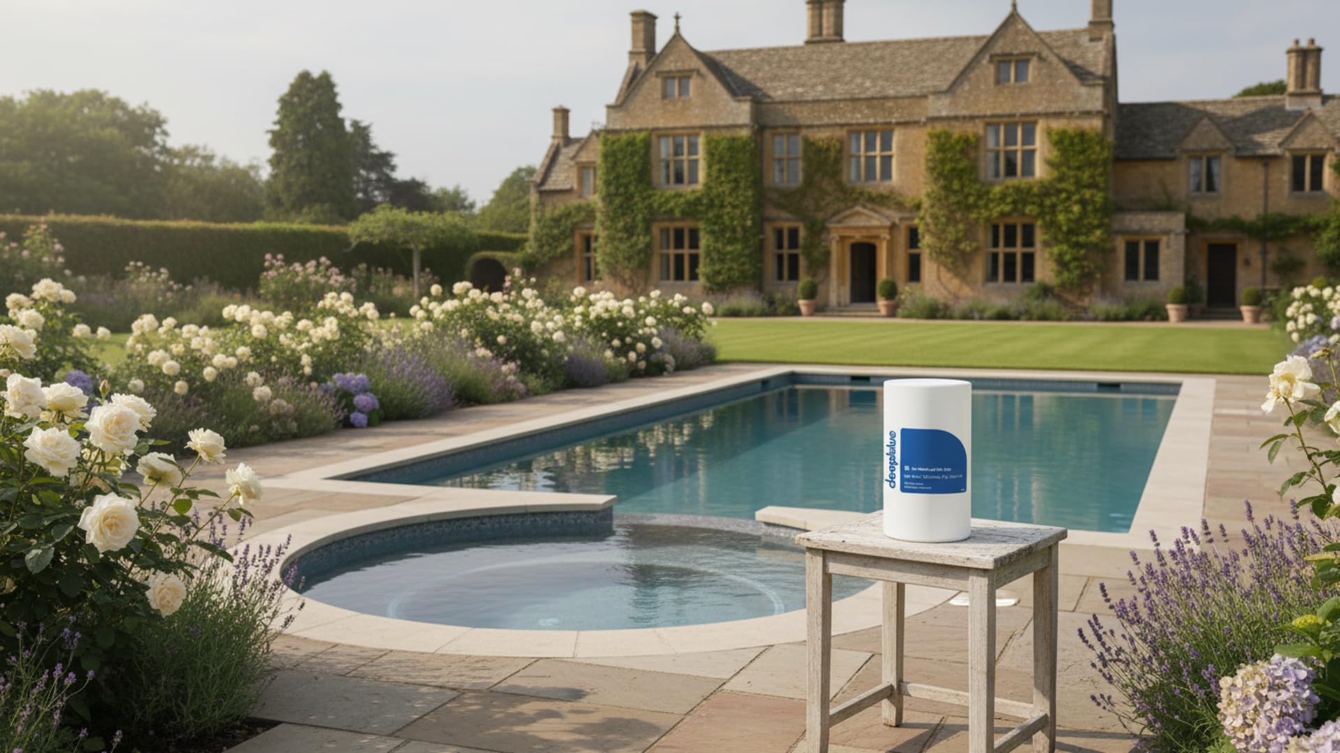 Deep Blue Pro 1kg Non-Chlorine Shock Granules 1kg Pool and Spa Water Care | Seasonal Pool Maintenance | Regular Treatment Applications