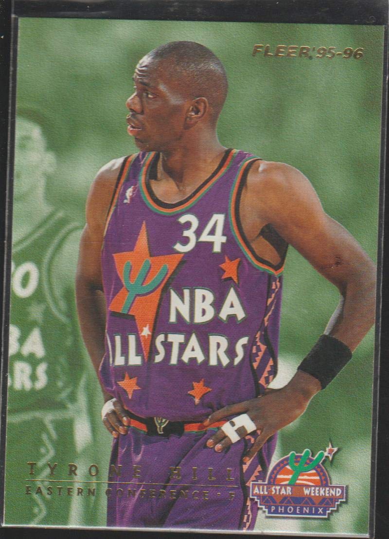 Amazon.com: 1995-96 Fleer Tyrone Hill/Karl Malone All Star Weekend Insert  Basketball Card #7 of 13 : Collectibles & Fine Art
