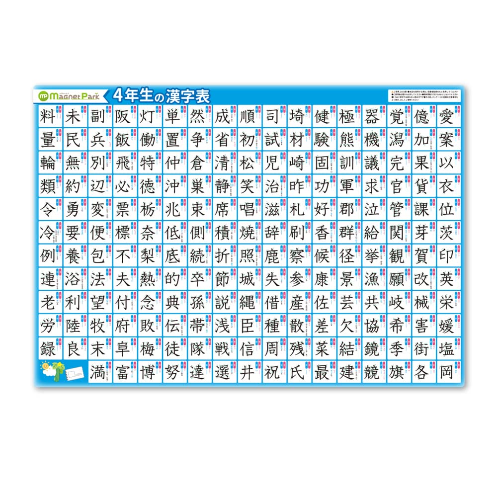 4 年生 の 漢字