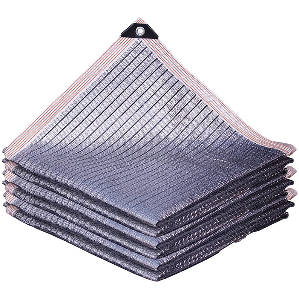 Filet d'ombrage en papier d'aluminium rectangulaire de jardin - 7