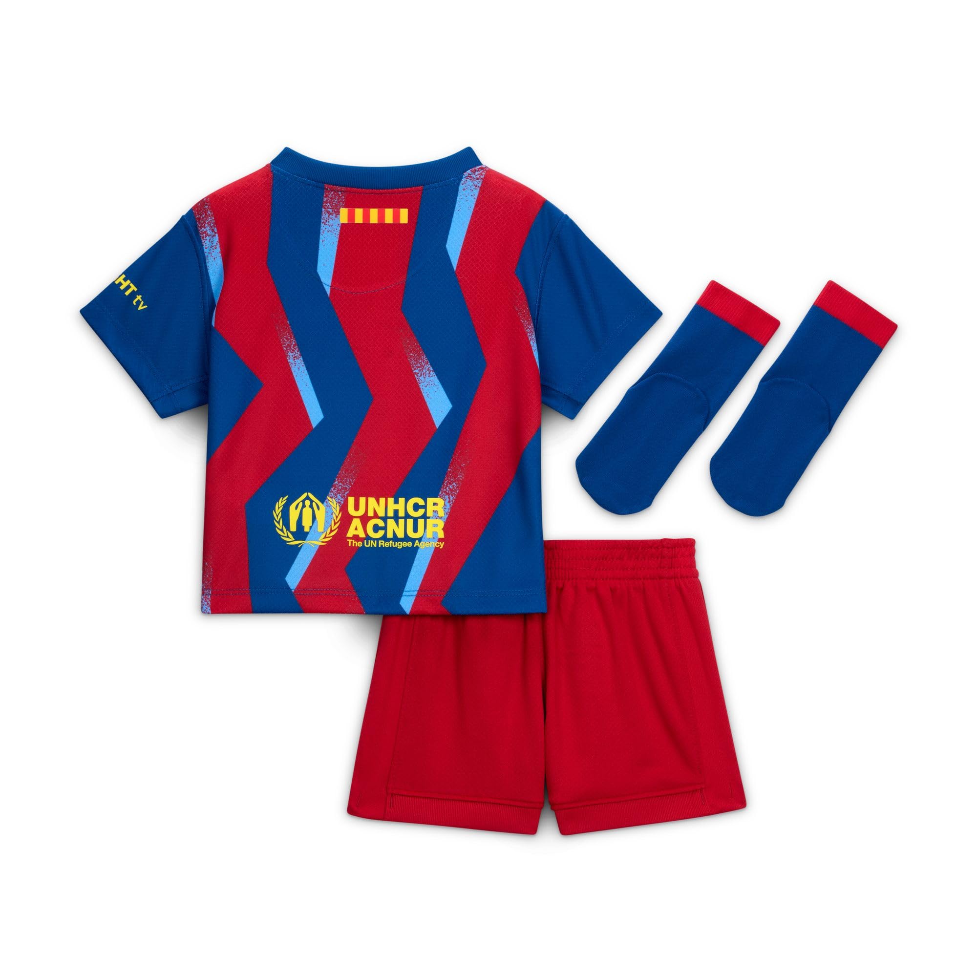 FC Barcelona 2025/26 Stadium Fourth Dreiteiliges Nike Replika Fußballtrikot-Set für Babys und Kleinkinder, FZ1333