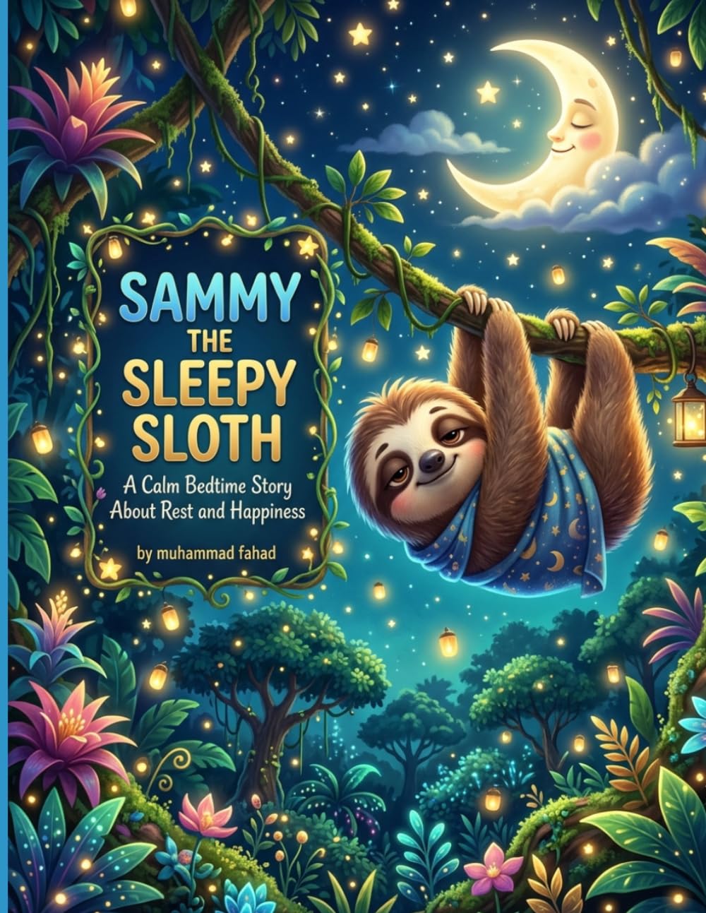 Sammy the Sleepy Sloth: A Calm Bedtime Story About Rest, Sleep, Happiness, and Healthy Habits for Kids Ages 4–8 (Jungle animal Adventure Stories)