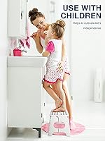 Vista 27 de Dyforce Taburete plegable de 13 pulgadas, taburetes resistentes para adultos y niños, taburetes de pie compactos, taburete plegable ligero