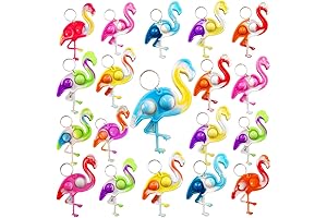 Flamingo Pop It Fidget Toys for Party Favors