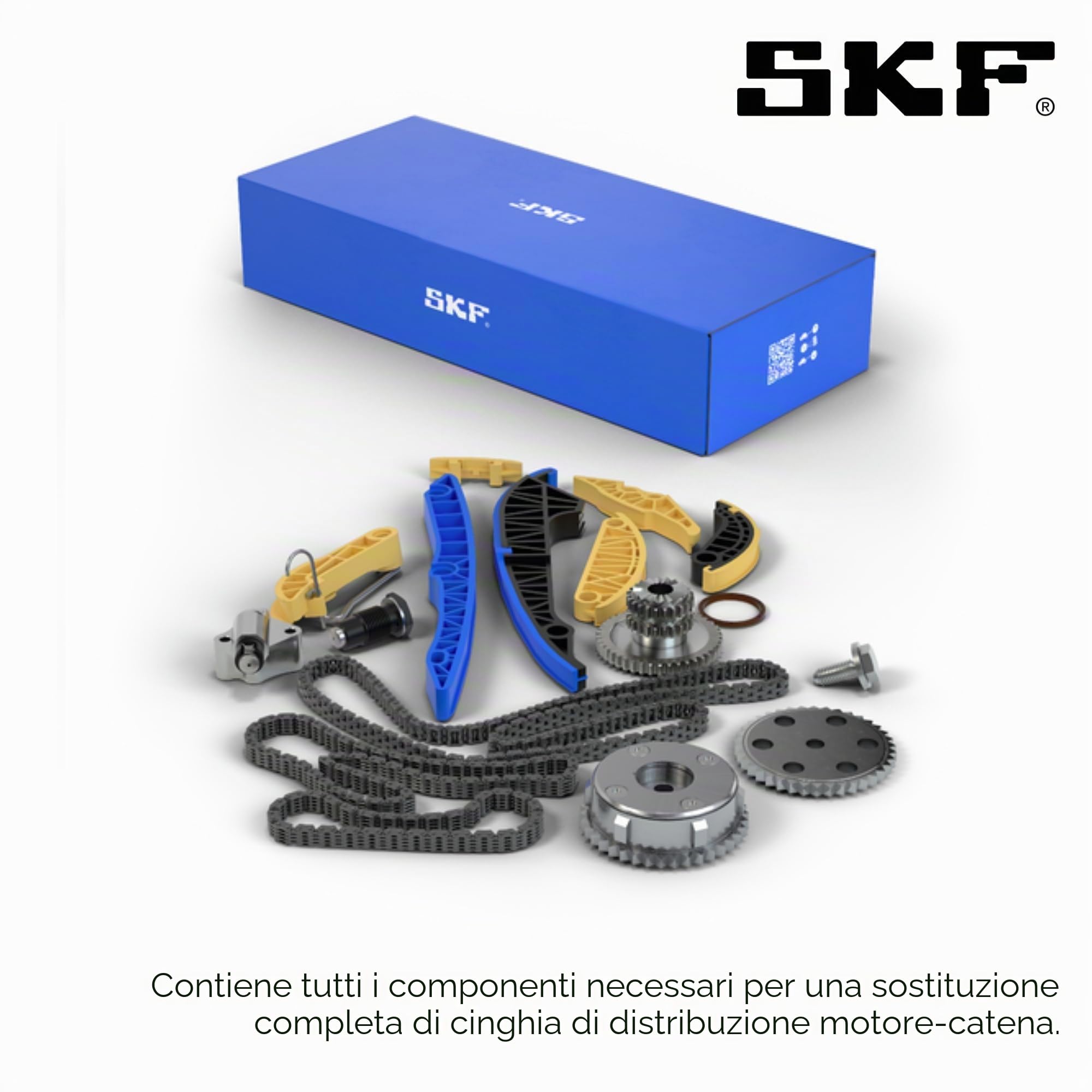 SKF VKML 86000 Kit Catena Distribuzione | Compatibile con: NISSAN PRIMASTAR Bus, PRIMASTAR Kasten, QASHQAI / QASHQAI +2 I, X-TRAIL II, OPEL VIVARO A Bus
