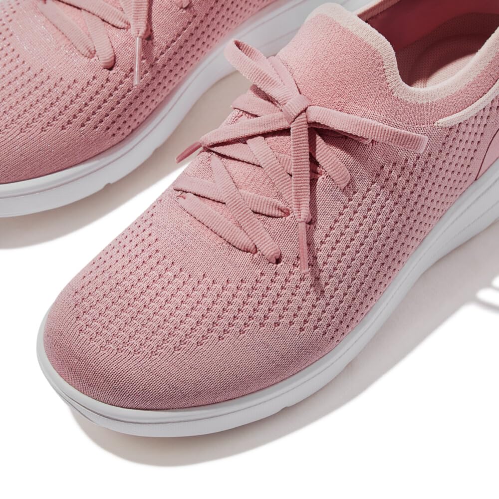 FitFlop Damen Super-q Knit Slip-on Laced SneakersSneaker