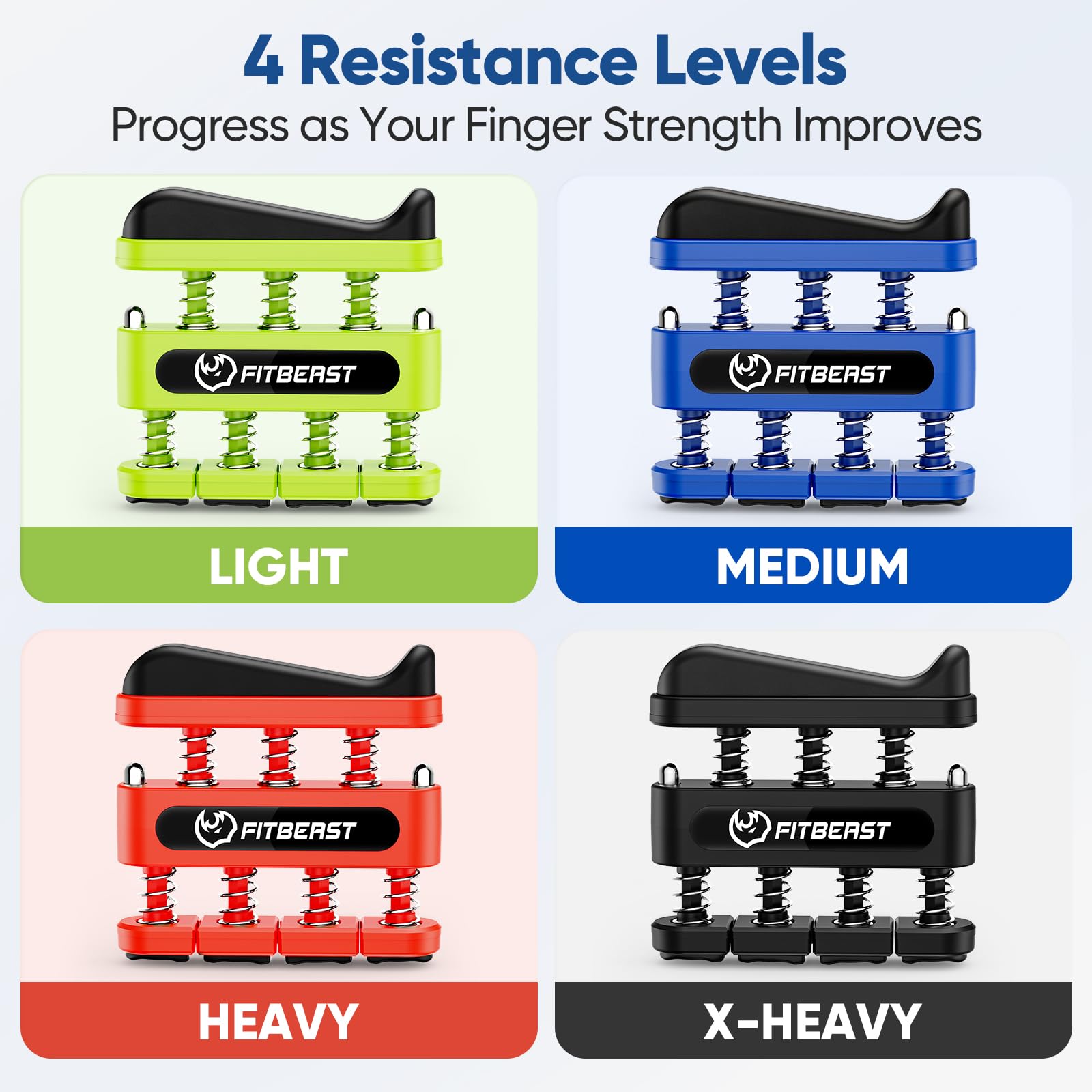 FitBeast Finger Strengthener - Build Hand Strength -4