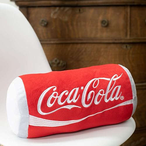 Miniatura 2 de Mark Feldstein & Associates Coca-Cola Red Soda Can - Almohada de poliéster de felpa de 8 x 13 pulgadas