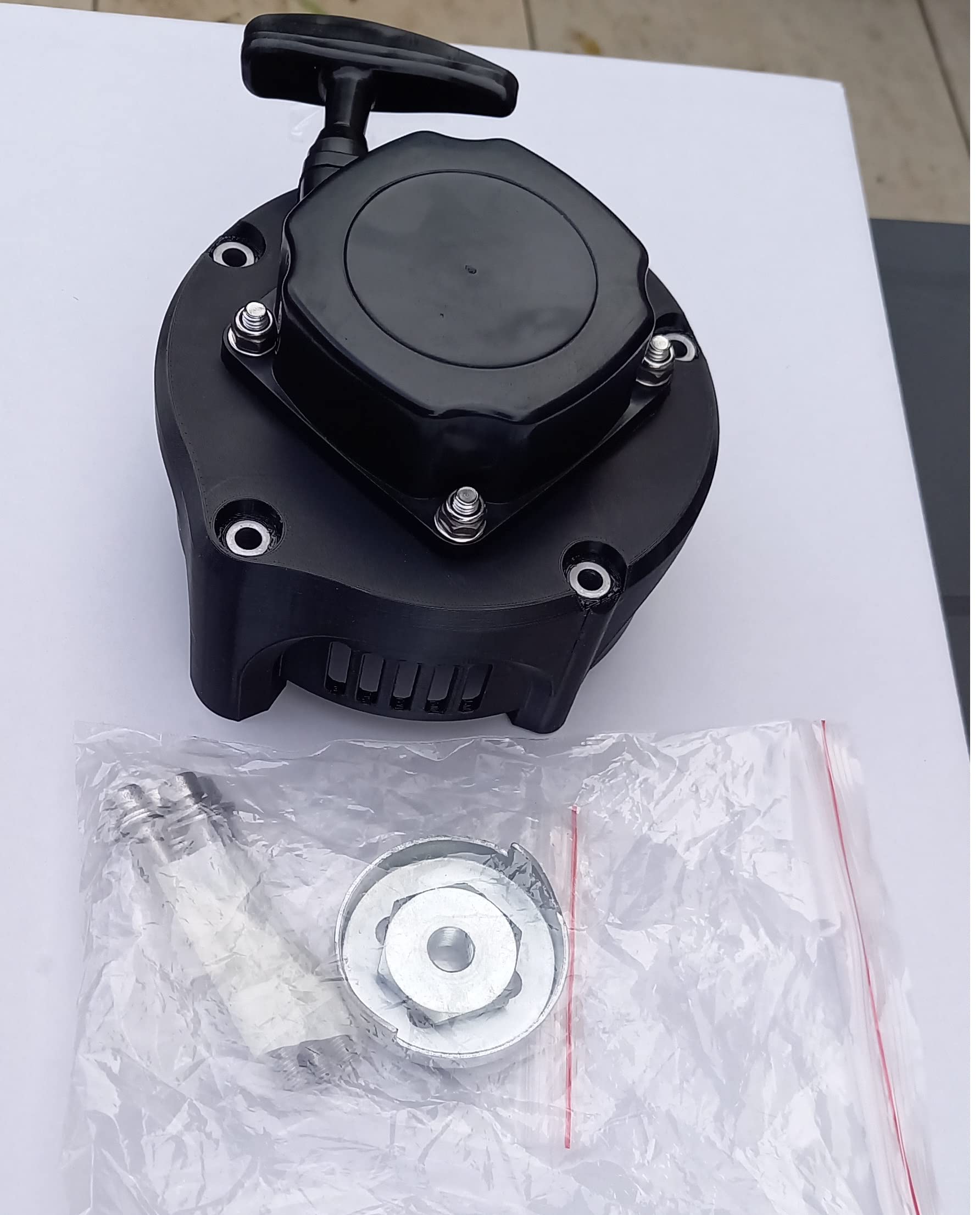 Générique Lanceur intégral MBK 51 Moteur Kick AV10 démarreur Motobecane Pull Start Moped Pocket Bike mobylette