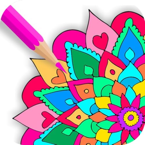 Relax Mandala Coloring Book