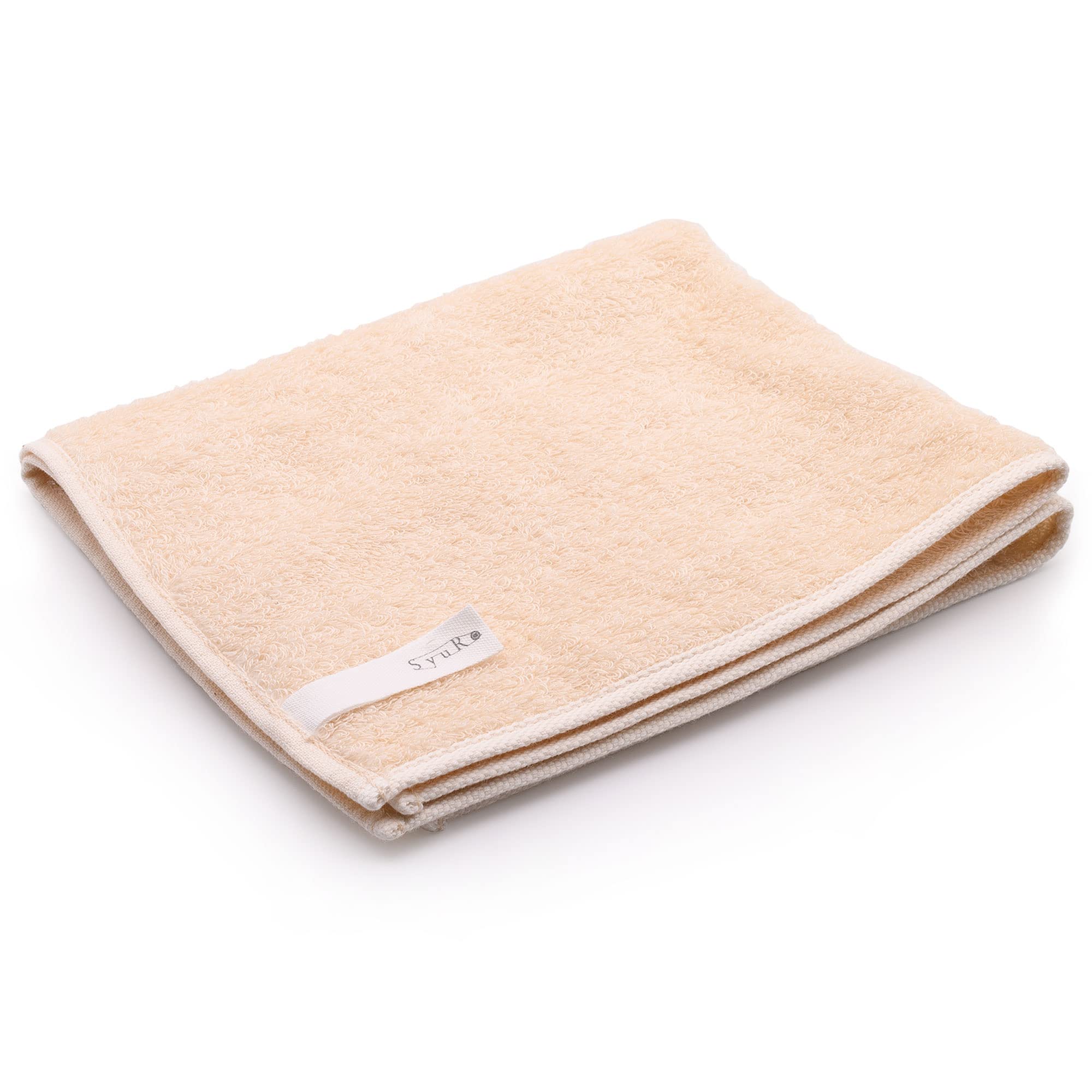Serviette Imabari en coton SyuRo écru pour un rituel spa