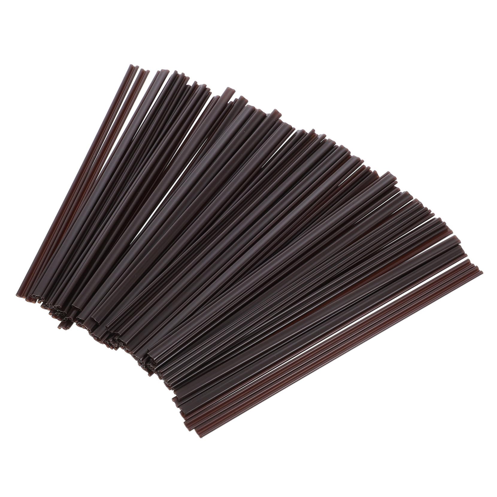 CIYODO 100pcs Dual Coffee Stirrers Versatile Plastic Drink Swizzle Sticks for Sipping and Stirring for Coffee Bars Offices and Restaurants