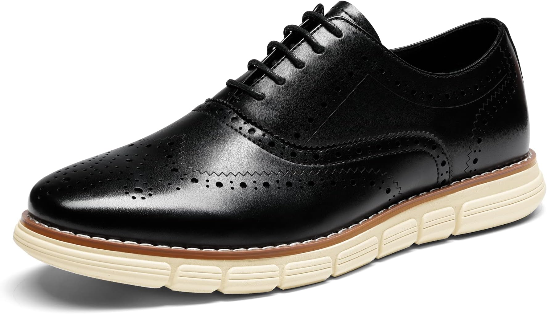 black oxford dress shoes for men