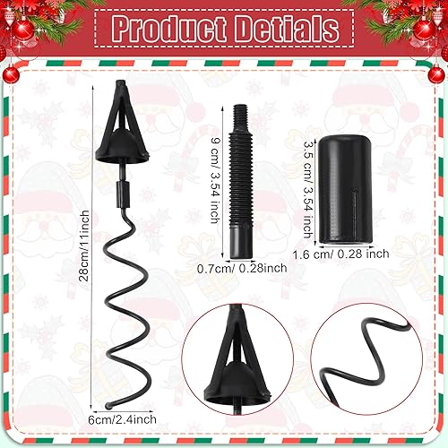 Miniatura 9 de Soporte para decoración de árbol de Navidad, estabilizador universal para árbol de Navidad, adaptador floral para árbol de Navidad, soporte de