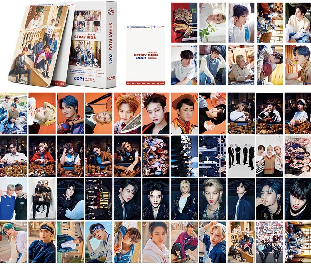 hanaiette Kpop Blackpink Fotokarten 54 Stück BP Mini Lomo Karten BP Gift Grußkarten Set BP
