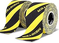 Vista 6 de Meister Elite Athletic Tape - Cinta de entrenamiento transpirable de alto adhesivo, paquete de 2 rollos, color rojo