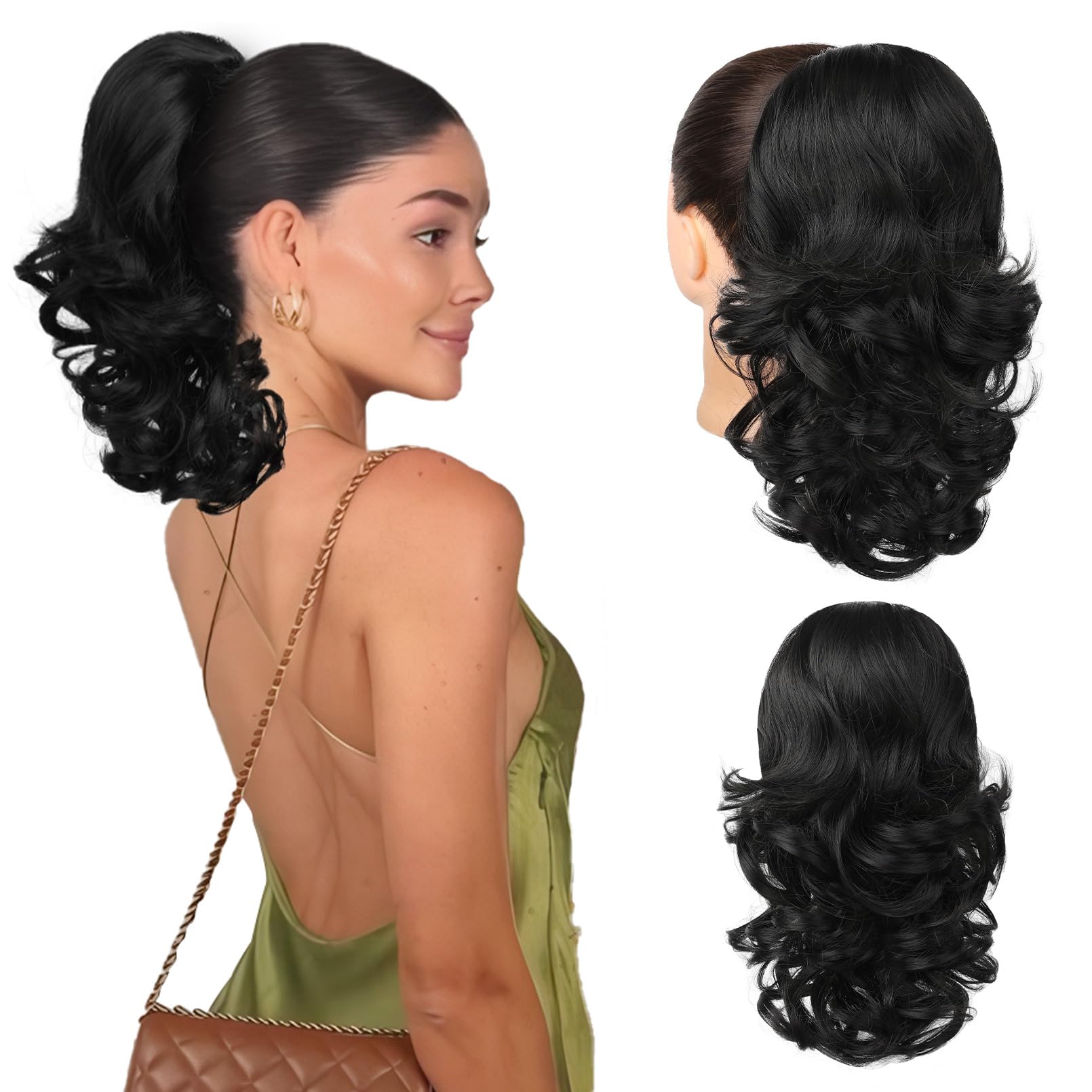 Flufymooz Ponytail Extension