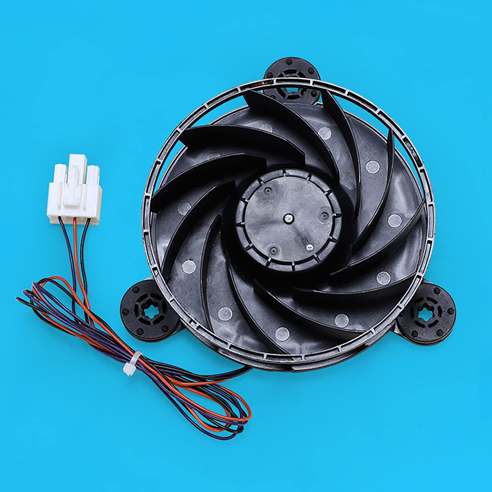 GW12E12MS1MB-52Z32 Ventilador evaporador para refrigerador, ventilador de refrigeración compatible con Haier BCD-412WDCN/WDCM/WDCV/WDVK