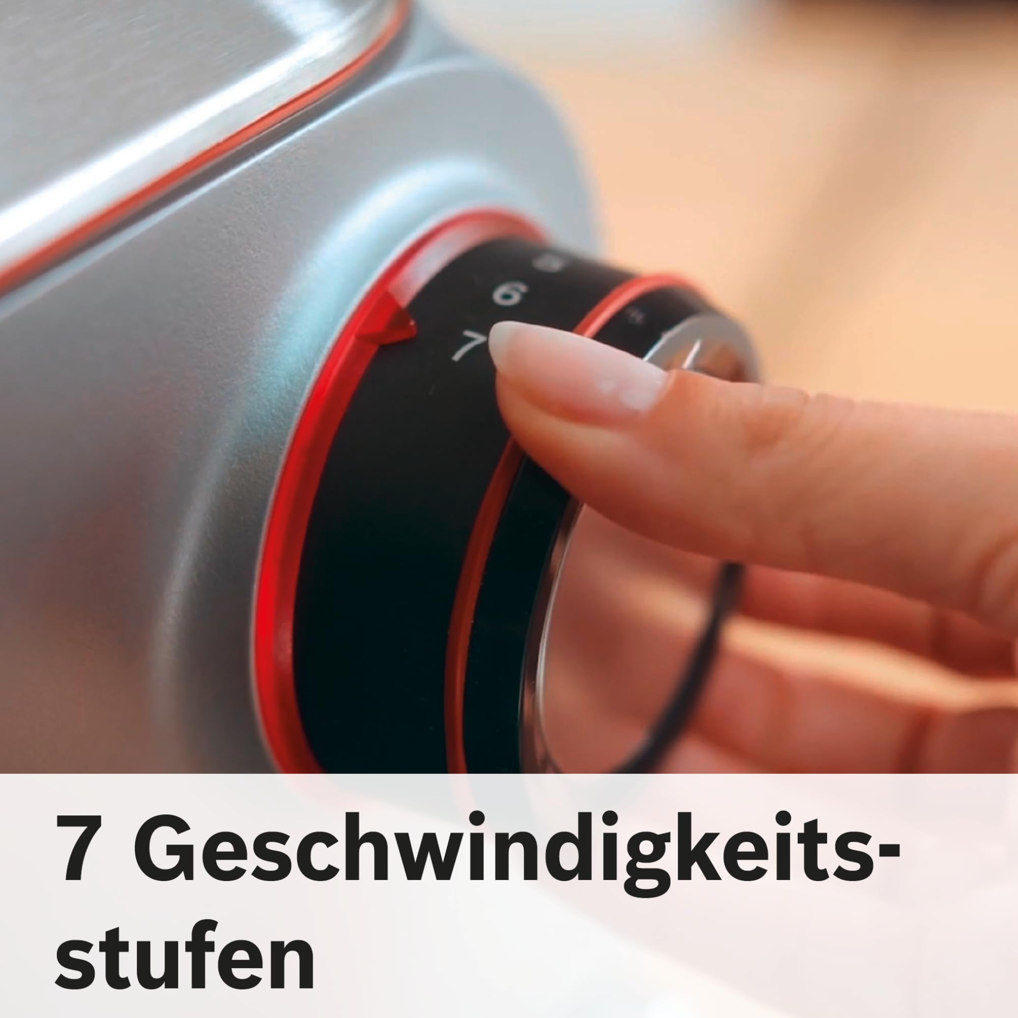 Bosch Küchenmaschine Serie 8 MUM9DT5S41, Edelstahl-Schüssel 5,5 L, integrierter Timer, ohne Waage, diverses Zubehör, Planetenrührwerk, Profi-Knethaken, Schlag-, Silikonbesen Edelstahl, 1600 W, silber