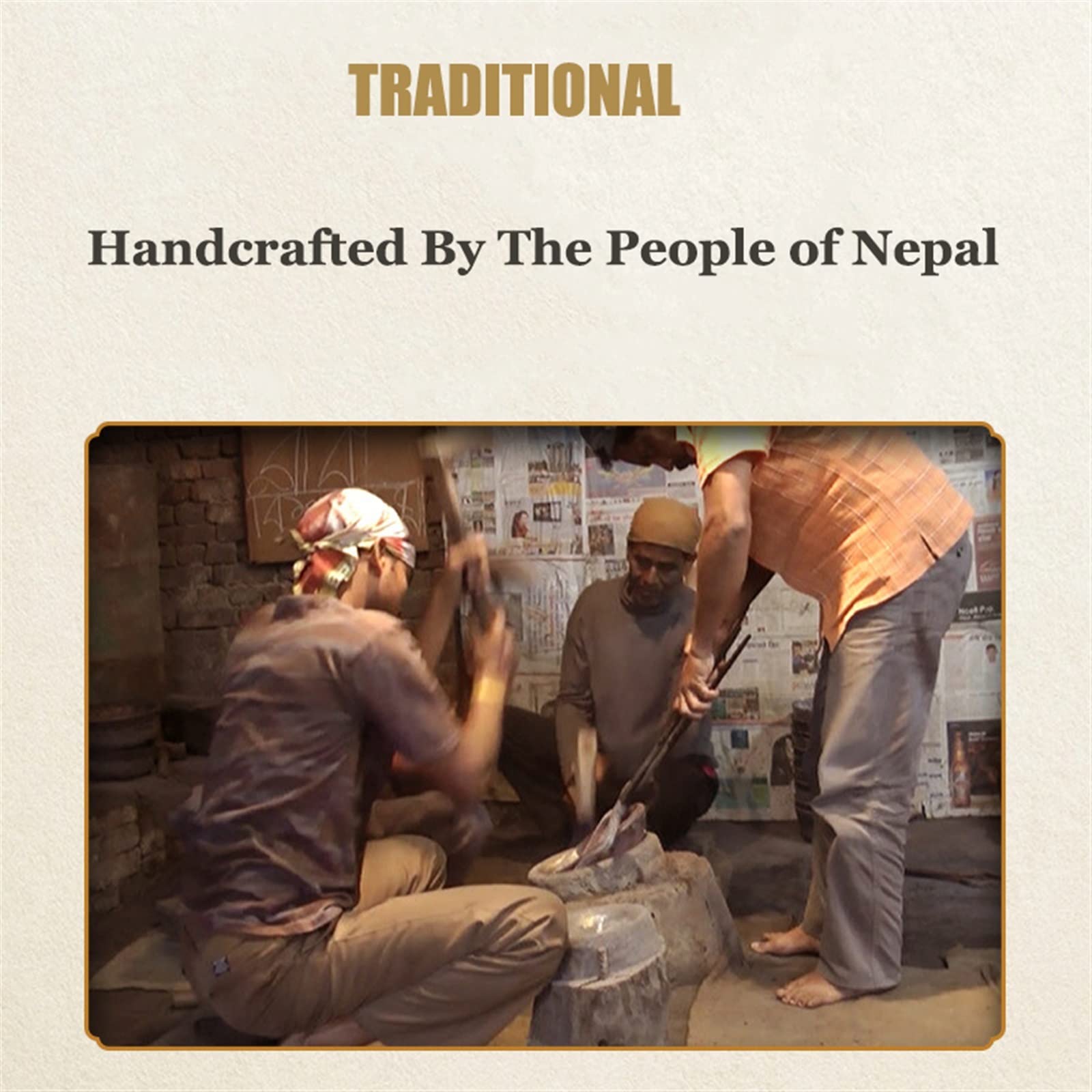 Campana tibetana, set di campane tibetane, con vassoio in seta e bastone in legno, calibro da 9 cm, questa ciotola per canto buddista, ideale per l'editazione dello yoga e la guarigione del suono