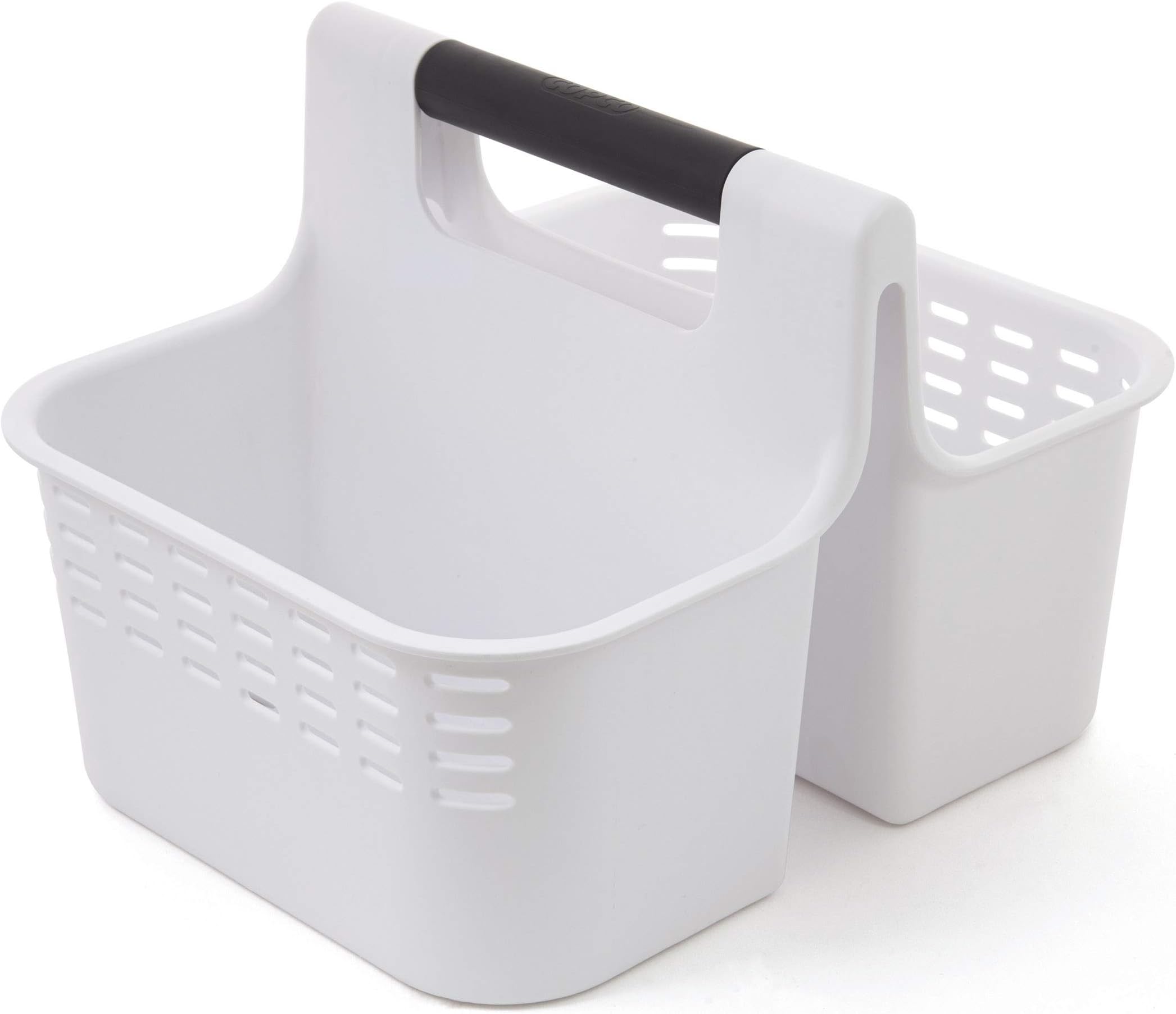 Copco Basics Bath and Shower Caddy, White