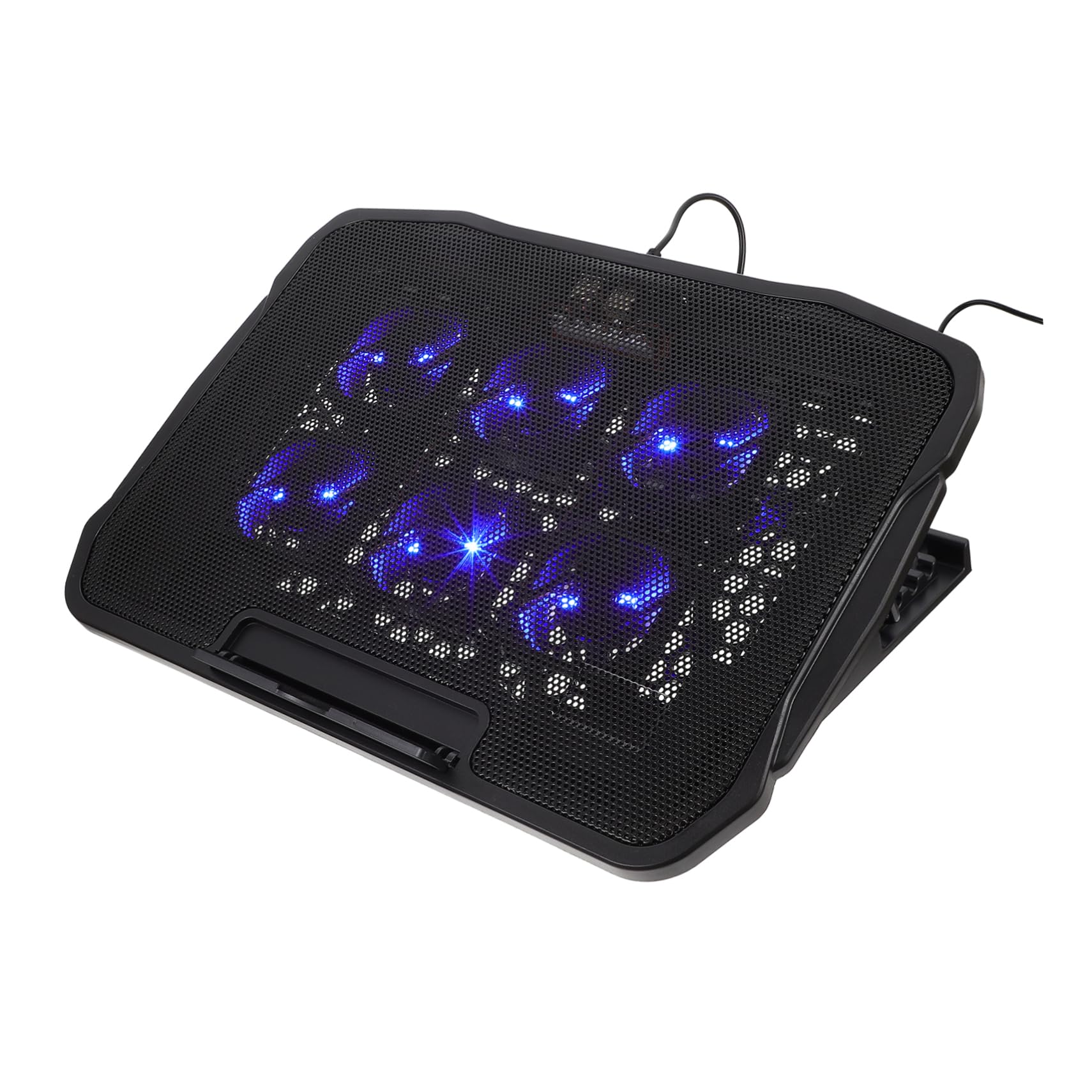 Soporte para Portátiles Enfriador Portátil Práctico Disipador De Base Antideslizante Diseño Dual USB