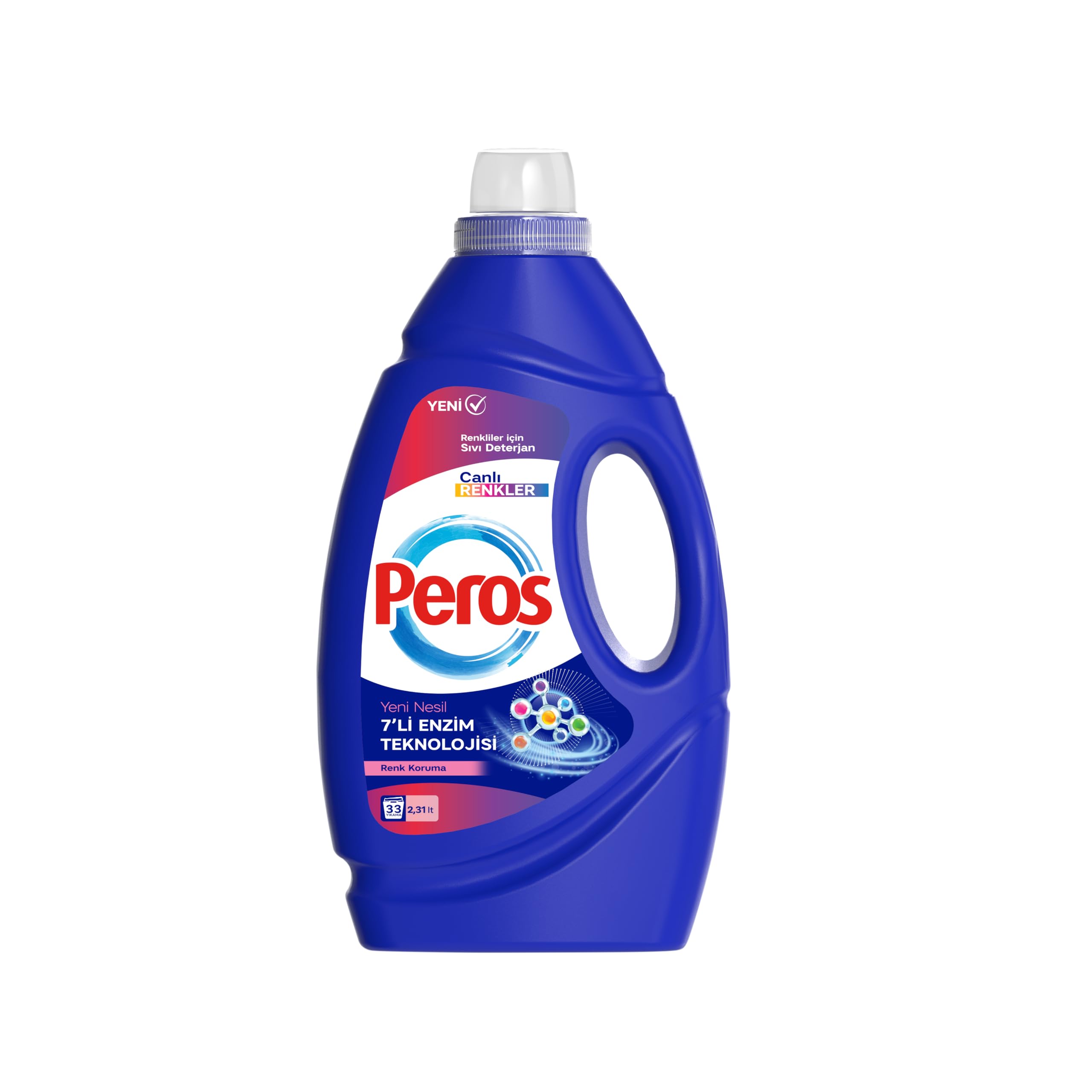 PEROS 2,31 L Sıvı Çamaşır Deterjanı Renkliler