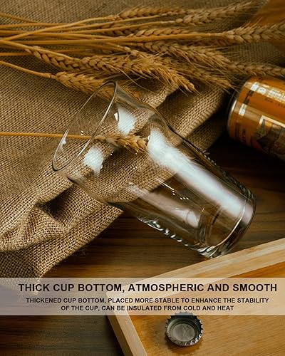 Miniatura 3 de Vasos de pinta, vasos de cerveza británica de 20 onzas, vasos de cerveza artesanales clásicos, vasos de cerveza de alta calidad, vasos de cerveza