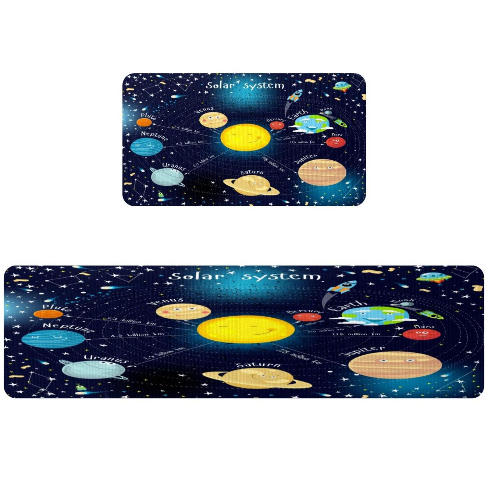 Alfombra de cocina antideslizante VAPOKF lavable para proteger el suelo de manchas y agua