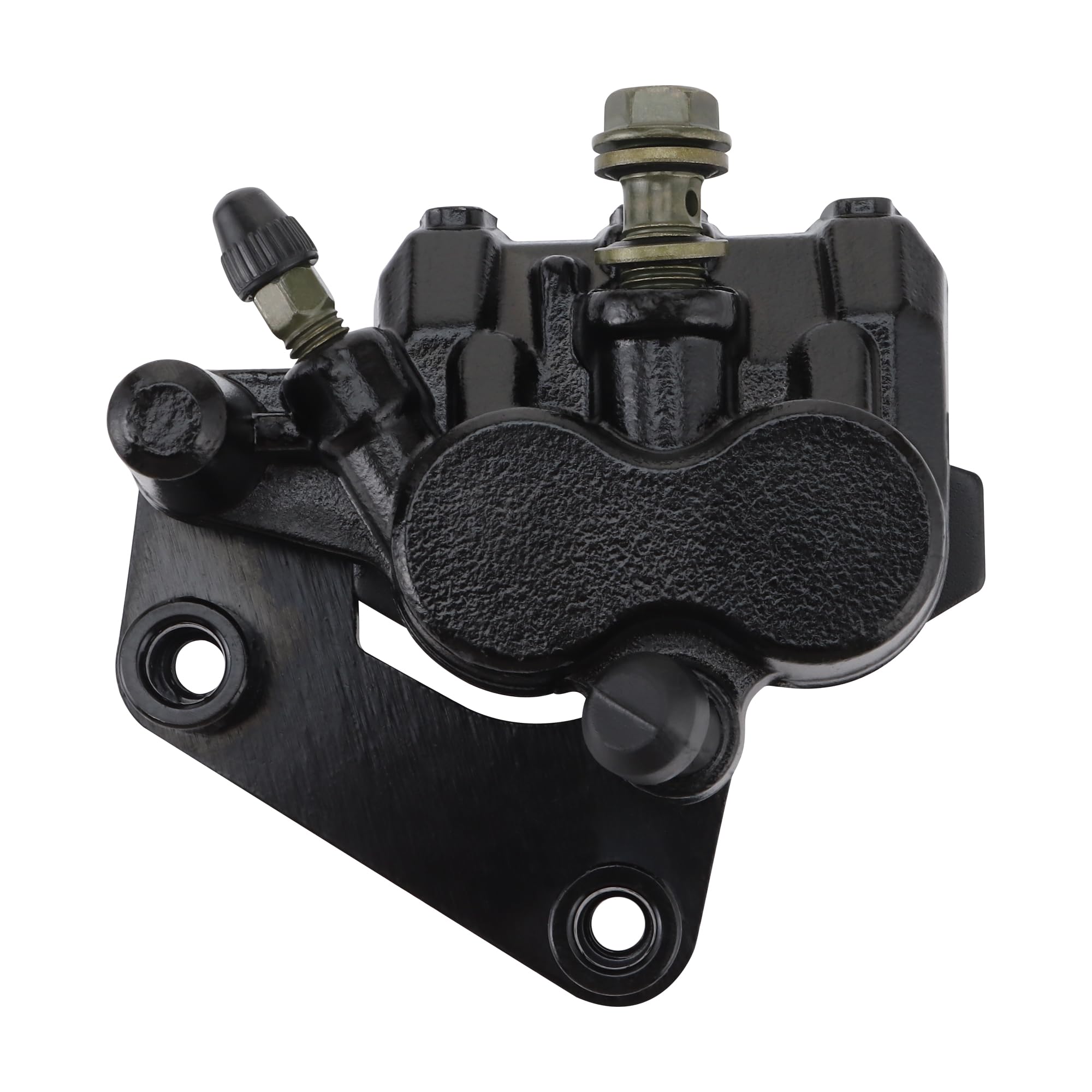 GOOFIT Seal Freno Idraulico Posteriore della Lega Dell'Assemblaggio della Pinza del Freno Posteriore Sostituzione per Quad Dirt Bike 100cc 125cc ATV del Motore della Motocicletta