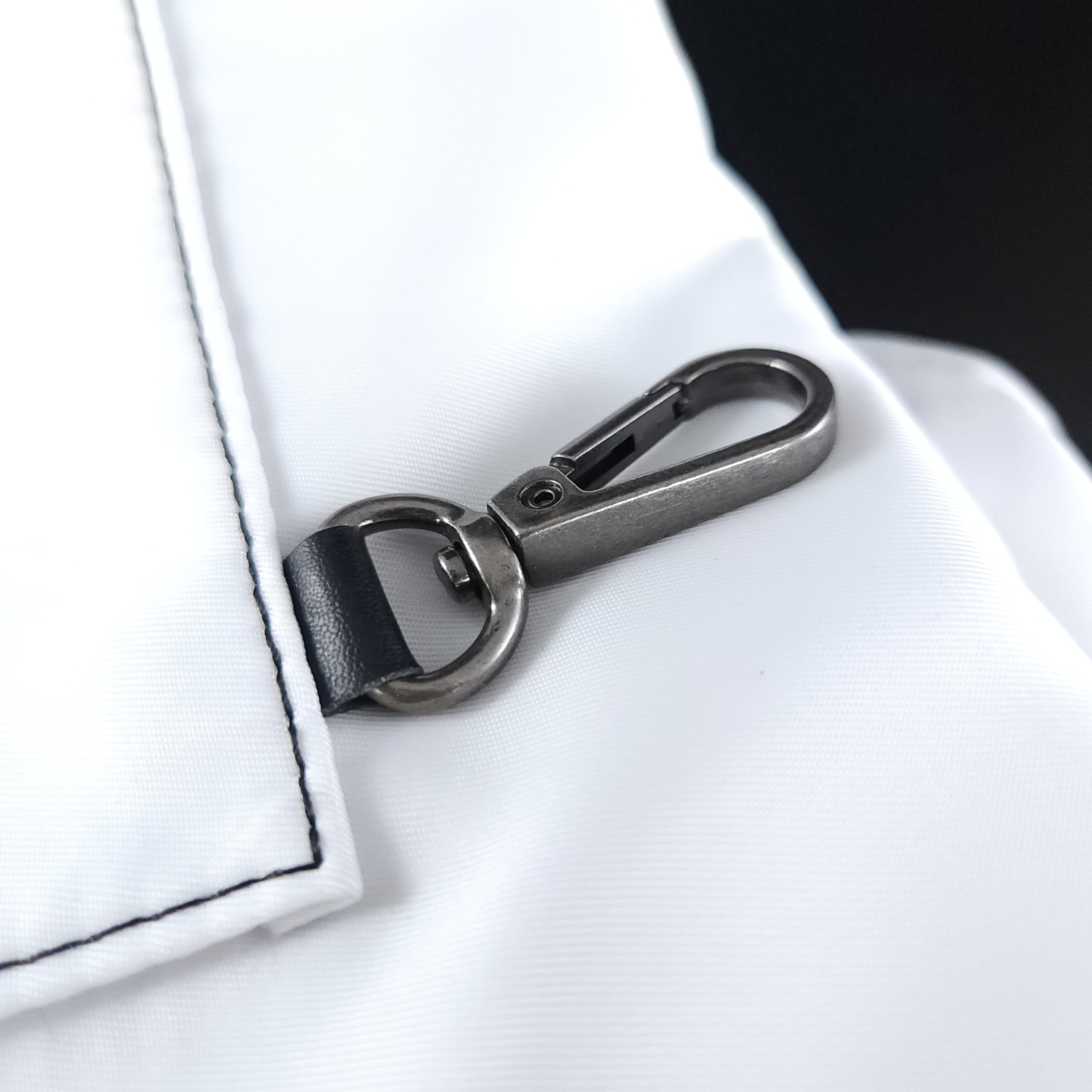 StyleCraft Grembiule da barbiere professionale, resistente, impermeabile, con tracolla posteriore incrociata e tasche