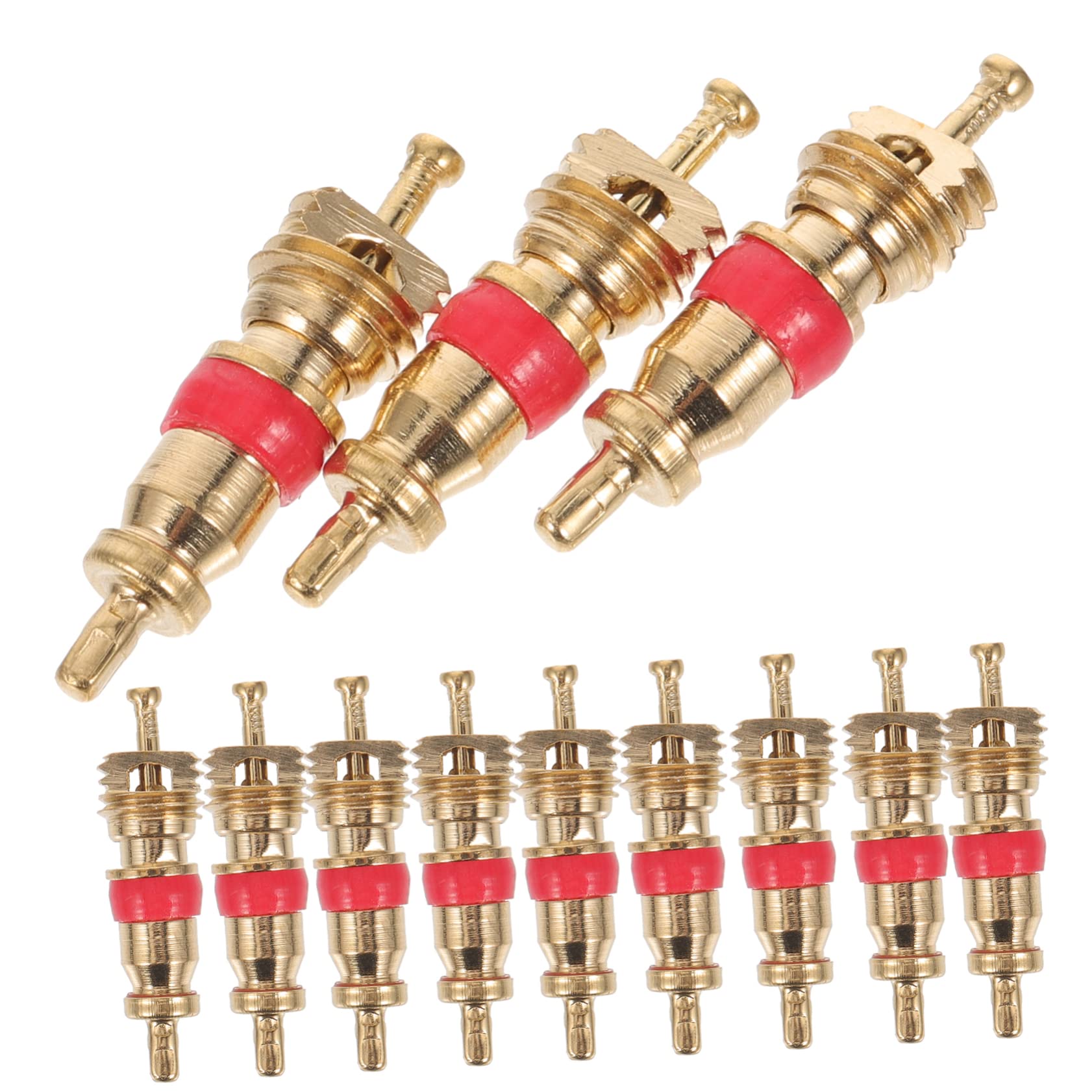 Alipis 2sets Valve Core Bike Replacement Bike Tire Air Valve Caps Reusable for Daily Use 50pcs*2