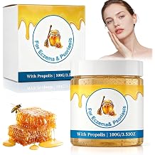 Propolis Moisturizing Cream for Face Body and Scalp, Propolis Soothing Cream Deeply Moisturizes and Nourishes Dry Skin, Refreshing and Non-Greasy, Suitable for Both Men and Women